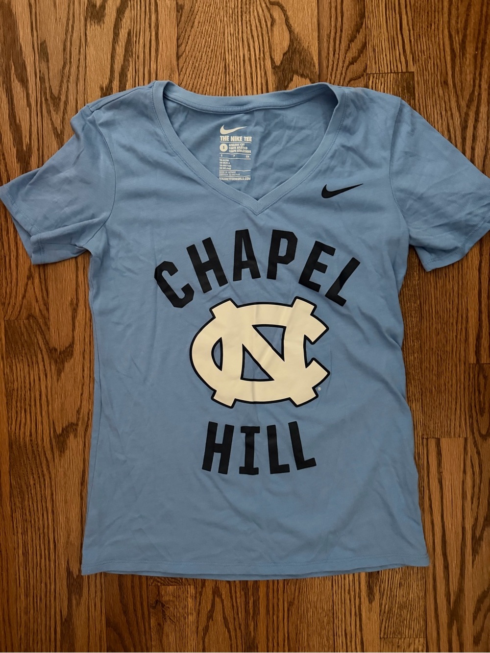 Nike Chapel Hill V Neck fitted T shirt